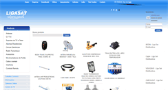 Desktop Screenshot of ligasat.com.br